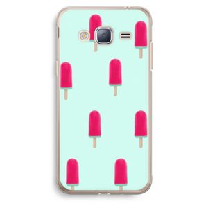 Waterijsje: Samsung Galaxy J3 (2016) Transparant Hoesje