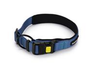 Beeztees Beeztees Parinca Premium Hondenhalsband Nylon Blauw 55-60cm x30mm