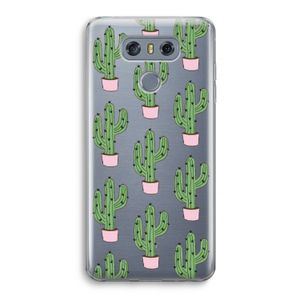 Cactus Lover: LG G6 Transparant Hoesje