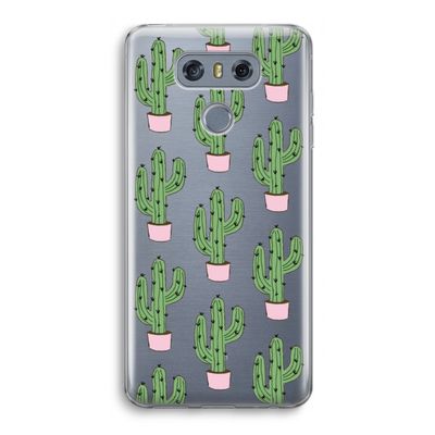 Cactus Lover: LG G6 Transparant Hoesje