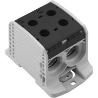 Weidmüller 2502840000 Doorgangsklem 67.60 mm Schroeven Grijs, Zwart 1 stuk(s)