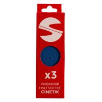 PACK OF 3 OVERGRIPS SMOOTH SOFTEE CINETIK