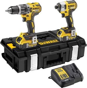 DeWalt DCK266P2LR Comboset | 18V | 2 x 5,0AH | DCD796N klopboormachine + DCF887N slagschroevendraaier - DCK266P2LR-QW