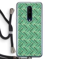 Moroccan tiles 2: OnePlus 7 Pro Transparant Hoesje met koord