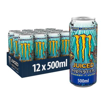 Monster Energy - Juiced Aussie Lemonade - 12x 500ml