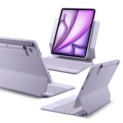 iPad Air 13" (M4) 2026 Rebound Magnetic Keyboard Case 360 - US Layout-Purple iPad Air 13" (M4) 2026 Rebound Magnetic Keyboard Case 360 - US Layout-Purple
