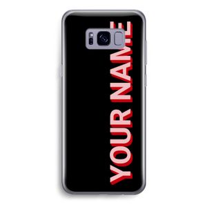 Namecase: Samsung Galaxy S8 Transparant Hoesje