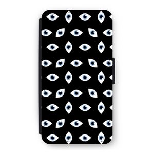Eyes pattern: iPhone 11 Pro Flip Hoesje