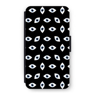 Eyes pattern: iPhone 11 Pro Flip Hoesje