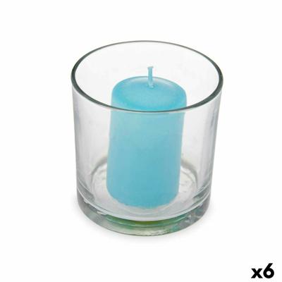 Geurkaars 10 x 10 x 10 cm (6 Stuks) Glas Oceaan