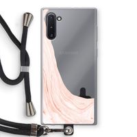 Peach bath: Samsung Galaxy Note 10 Transparant Hoesje met koord