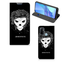 Mobiel BookCase OPPO A53 | A53s Skull Hair - thumbnail