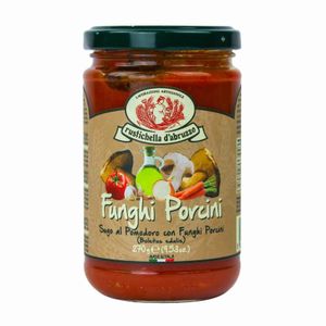 Tomaten en funghi pastasaus