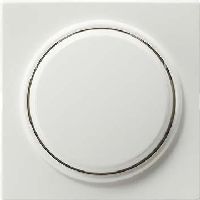 026140  - Cover plate for switch/push button white 026140 - thumbnail