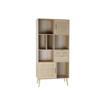 Planken Home ESPRIT Natuurlijk Paulownia hout Hout MDF 90 x 37 x 189 cm