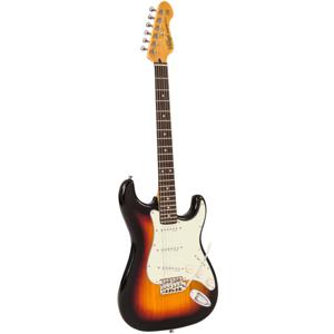 Vintage V60SB Coaster Series 3-Tone Sunburst elektrische gitaar