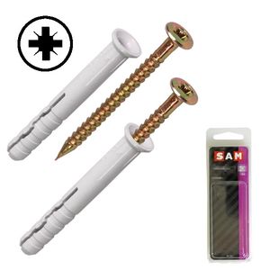 sam nagelplug 8 x 80 mm 8 stuks