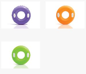 Intex 59258NP drijflichaam voor zwembad & strand Groen, Oranje, Violet