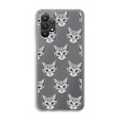 Kitten: Samsung Galaxy A32 5G Transparant Hoesje