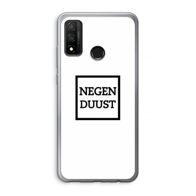 Negenduust vierkant: Huawei P Smart (2020) Transparant Hoesje