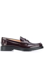 Tod's mocassins classique - Rouge