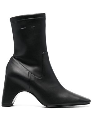 Coperni bottines à bout carré - Noir