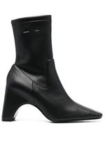 Coperni bottines à bout carré - Noir