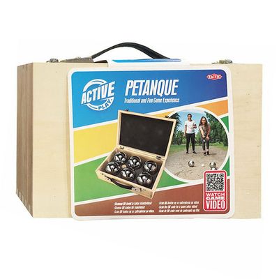 Selecta Luxe jeu de boules set in houten kist