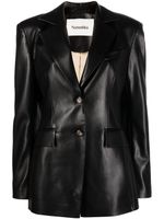 Nanushka Hathi single-breasted blazer - Noir - thumbnail