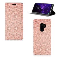 Samsung Galaxy S9 Plus | Hoesje met Magneet | Pattern Orange