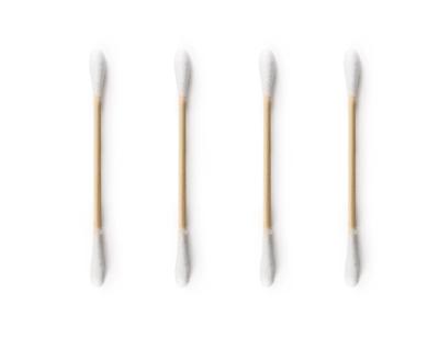 The Eco Gang Wattenstaafjes - 100 stuks - wit