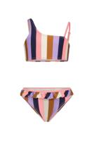 B.Nosy Meisjes bikini ruffel - Joyfull streep