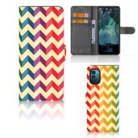 Nokia G11 | G21 | Telefoon Hoesje | Zigzag Multi Color