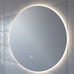 Badkamerspiegel Boss & Wessing Rond 100 cm LED Verlichting Warm White Boss & Wessing