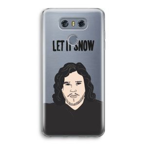 Let It Snow: LG G6 Transparant Hoesje