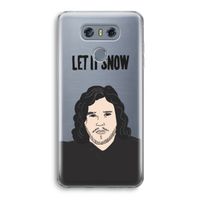 Let It Snow: LG G6 Transparant Hoesje
