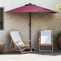 Tuinparasol Bordeauxrood 294 x 150 x 224 cm Stof