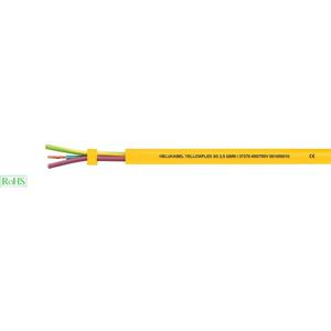 Helukabel 37260 Rubberkabel YELLOWFLEX 3 G 1 mm² Geel per meter