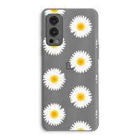 Margrietjes: OnePlus Nord 2 5G Transparant Hoesje