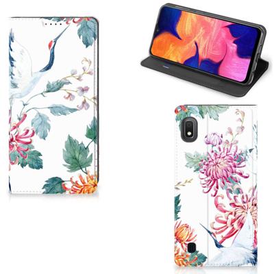 Samsung Galaxy A10 | Hoesje maken | Bird Flowers