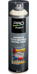 PP Color Spray Creme Wit RAL9001 HG (500ml)