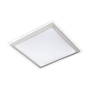 EGLO Competa 1 plafondverlichting Zilver, Transparant, Wit Niet-verwisselbare lamp(en) LED