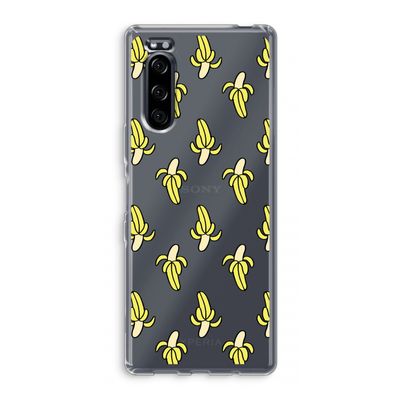 Bananas: Sony Xperia 5 Transparant Hoesje