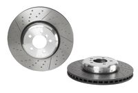 Remschijf TWO-PIECE DISCS LINE BREMBO, Remschijftype: Binnen geventileerd, u.a. für BMW