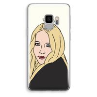 Mary Kate: Samsung Galaxy S9 Transparant Hoesje