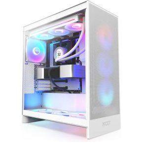 NZXT H7 Flow RGB Midi Tower Wit