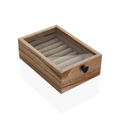 Doos-Juwelenkistje Versa Paulownia hout 19 x 6 x 12 cm