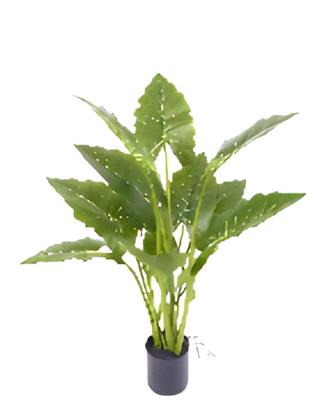 Allocasia groen 80 cm kunstplant Oosterik Home - Oosterik home