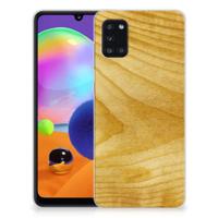 Samsung Galaxy A31 | Bumper Hoesje | Licht Hout