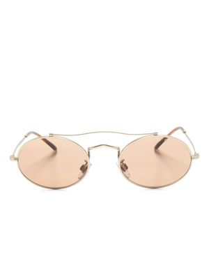 Giorgio Armani lunettes de soleil à monture ronde